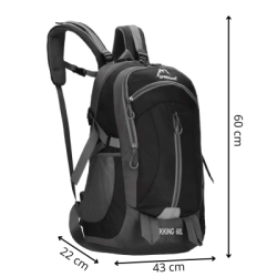 Trekový batoh 60l SPRINGOS VENTURE CS0132 čierny