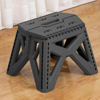 Skladacia stolička SPRINGOS STAX sivá