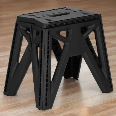 Skladacia stolička SPRINGOS TRAX sivá