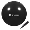 Gymnastická lopta 55 cm + pumpička SPRINGOS DYNAMIC čierny
