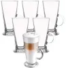 Sklenený hrnček na kávu 280 ml SPRINGOS MOKA sada 6 ks