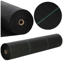 Agrotextília proti burine 1,6mx 50m ultra pevná SPRINGOS AG0046 čierna