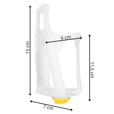 Držiak na fľaše SPRINGOS BA0088 biely