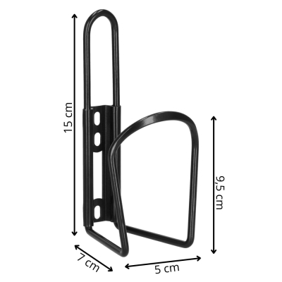 Držiak na fľaše SPRINGOS BA0089 čierny