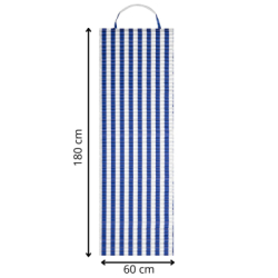 Plážová podložka 180x60 cm SPRINGOS PM0020 modro-biela