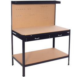 Dielenský pracovný stôl 120x60x155 cm SPRINGOS GRADON