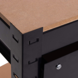 Dielenský pracovný stôl 120x60x155 cm SPRINGOS GRADON