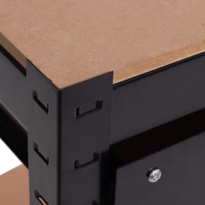 Dielenský pracovný stôl 120x60x155 cm SPRINGOS GRADON