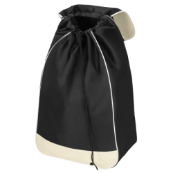 Nákupná taška na kolieskach 30L SPRINGOS DORINA čierno-biela