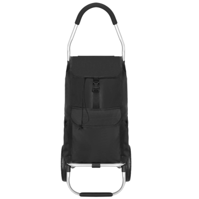 Nákupná taška na kolieskach 42L SPRINGOS ROLANDA čierna