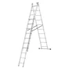 Hliníkový rebrík 3x10 priečok 6,04 m trojdielny HIGHER 6310