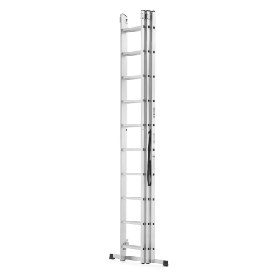 Hliníkový rebrík 3x10 priečok 6,04 m trojdielny HIGHER 6310