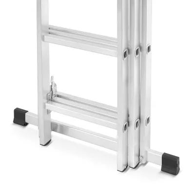 Hliníkový rebrík 3x10 priečok 6,04 m trojdielny HIGHER 6310