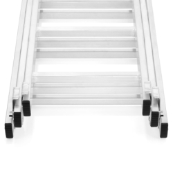 Hliníkový rebrík 3x10 priečok 6,04 m trojdielny HIGHER 6310