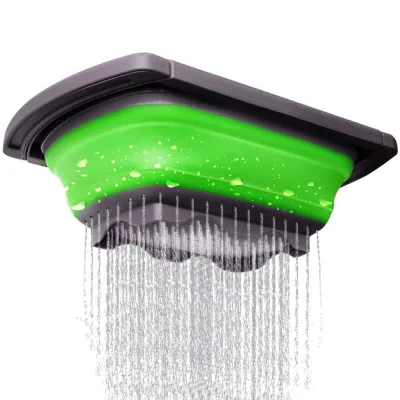 Skladací odkvapkávač do drezu SPRINGOS HA5196 šedo-zelený