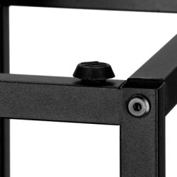 Kovový stojan na kvety 68 cm SPRINGOS BOTANIQ svetlo hnedý