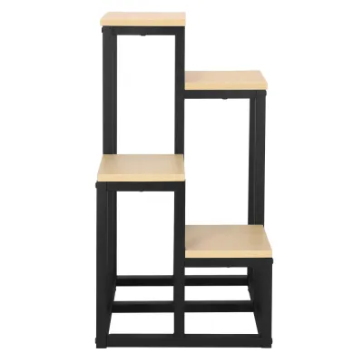 Kovový stojan na kvety 68 cm SPRINGOS BOTANIQ svetlo hnedý