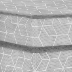 Úložný box 40x30x25 cm SPRINGOS HA0163 sivý