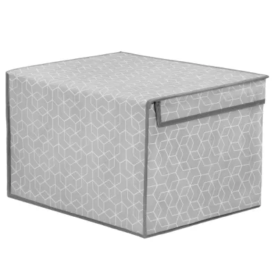 Úložný box 40x30x25 cm SPRINGOS HA0163 sivý