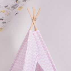 Teepee stan pre deti SPRINGOS TEPE19 ružový