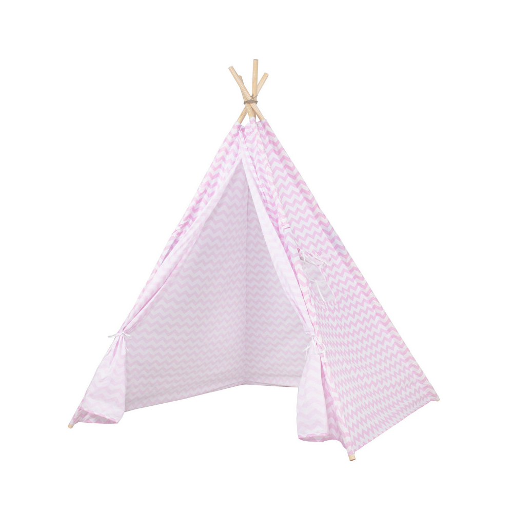 Teepee stan pre deti SPRINGOS TEPE19 ružový