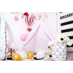 Teepee stan pre deti SPRINGOS TEPE19 ružový