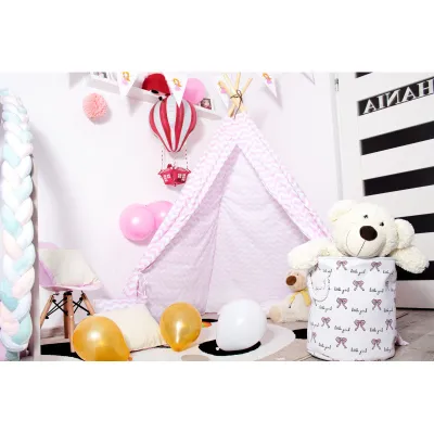 Teepee stan pre deti SPRINGOS TEPE19 ružový