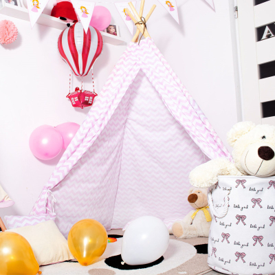 Teepee stan pre deti SPRINGOS TEPE19 ružový
