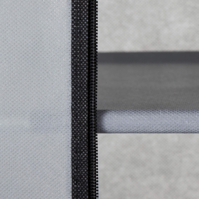 Látkový botník 168x60 cm SPRINGOS HS0004 sivý