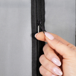 Látkový botník 168x60 cm SPRINGOS HS0004 sivý