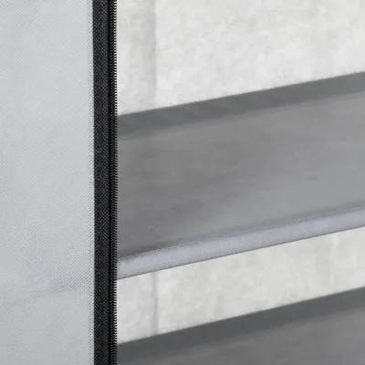 Látkový botník 168x60 cm SPRINGOS HS0004 sivý