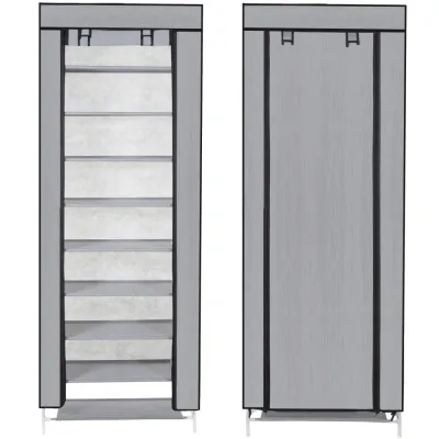 Látkový botník 168x60 cm SPRINGOS HS0004 sivý