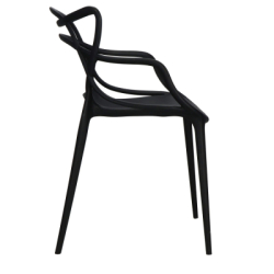 Dizajnová stolička SPRINGOS MATRIX čierna