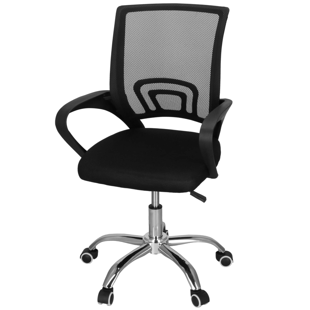 Kancelárska stolička SPRINGOS SITARI čierna