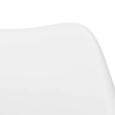 Dizajnová stolička SPRINGOS VERDE DC0020 bielo-čierna