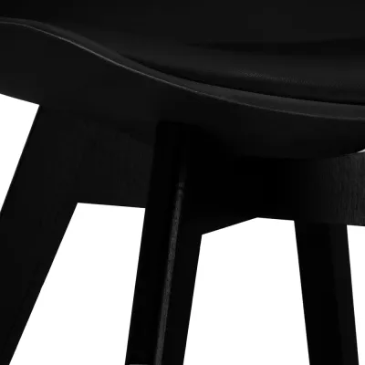 Dizajnová stolička SPRINGOS VERDE DC0021 čierna