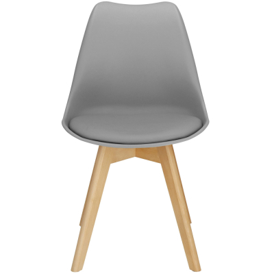 Dizajnová stolička SPRINGOS VERDE DC0017 sivá