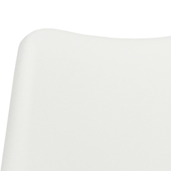 Dizajnová stolička SPRINGOS VERDE DC0016 biela