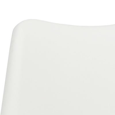 Dizajnová stolička SPRINGOS VERDE DC0016 biela