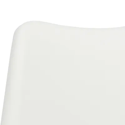 Dizajnová stolička SPRINGOS VERDE DC0016 biela