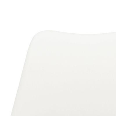 Dizajnová stolička SPRINGOS VERDE DC0018 bielo-čierna