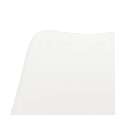 Dizajnová stolička SPRINGOS VERDE DC0018 bielo-čierna