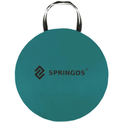 Samorozkladací plážový stan SPRINGOS TEXAS zeleno-sivý