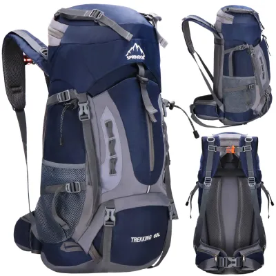 Trekový batoh 60l SPRINGOS WANDER CS0129 tmavo modrý