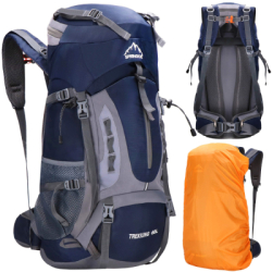 Trekový batoh 60l SPRINGOS WANDER CS0129 tmavo modrý