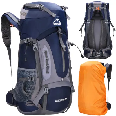 Trekový batoh 60l SPRINGOS WANDER CS0129 tmavo modrý