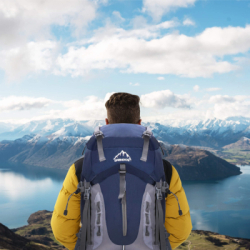 Trekový batoh 60l SPRINGOS WANDER CS0129 tmavo modrý