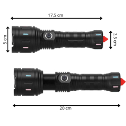 Výkonné LED nabíjacie svietidlo SPRINGOS CS0127