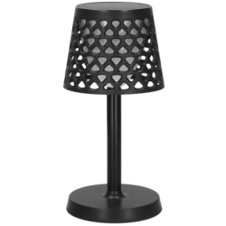 Solárne záhradné / domové osvetlenie SPRINGOS CS0126 čierne