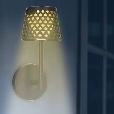 Solárne záhradné / domové osvetlenie SPRINGOS CS0126 čierne